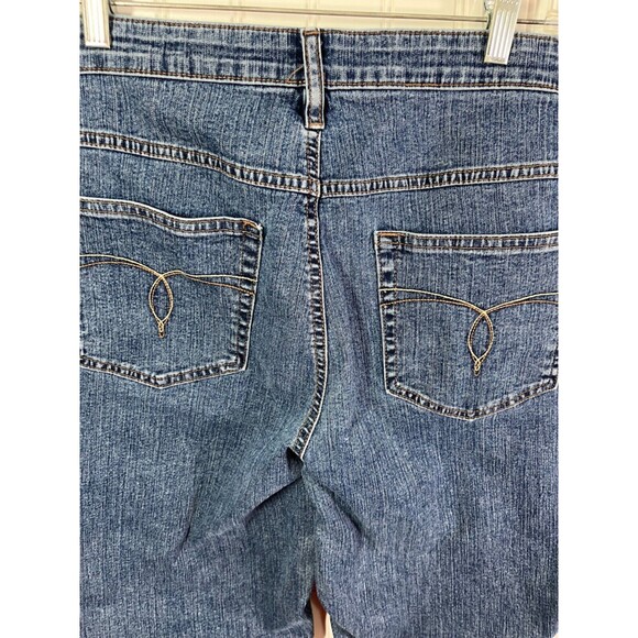 Westport Women's Size 20 Cropped Stretch Wast Denim Jeans - Picture 5 of 8